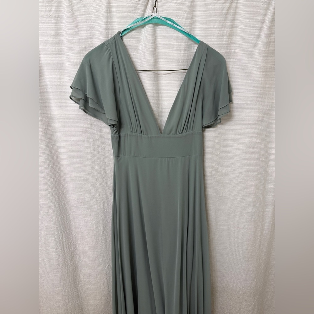 Elegant Green Lulu Women's Dress